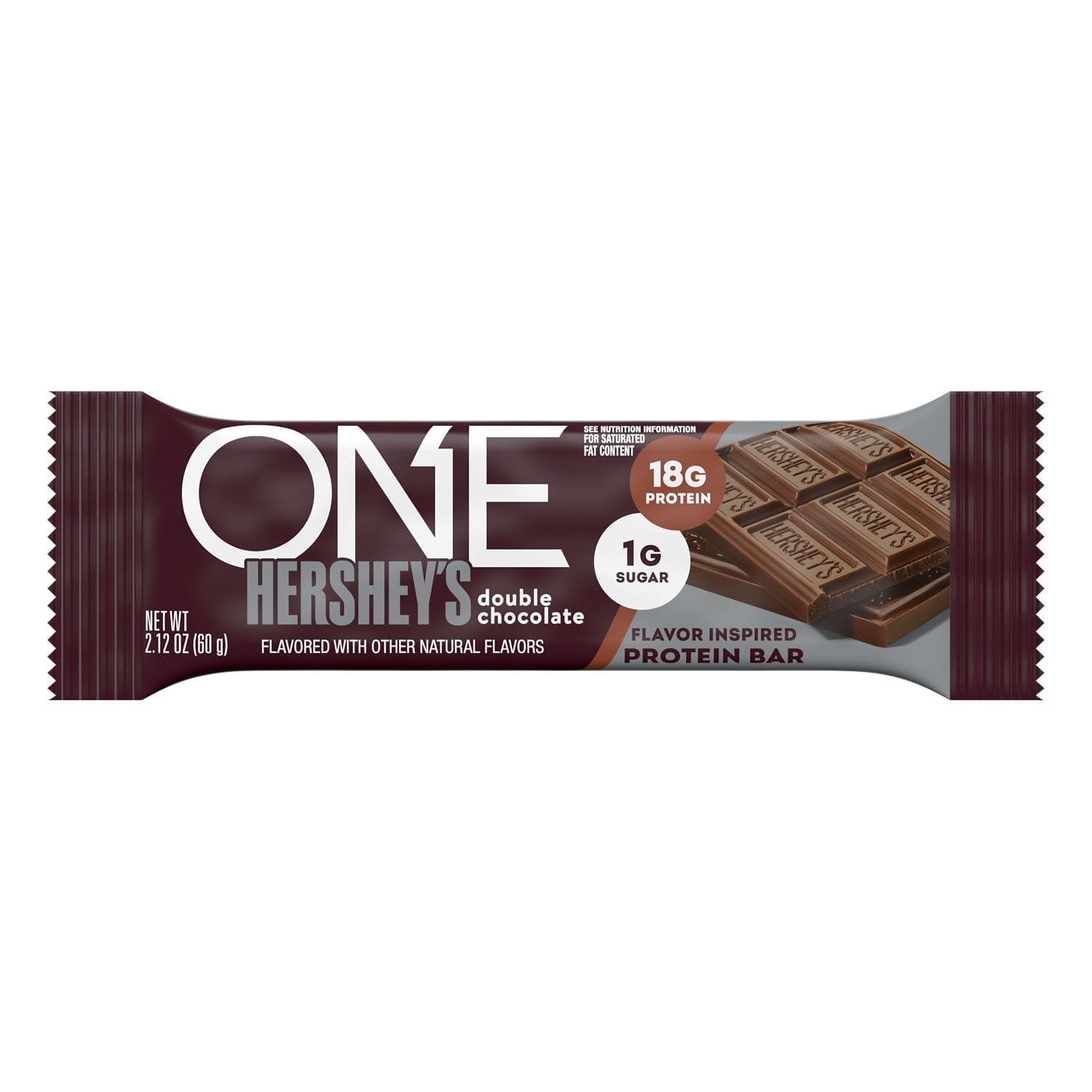 ONE Protein Bar, 18g Protein and 3g Sugar, 2.12 oz (Pack of 12)